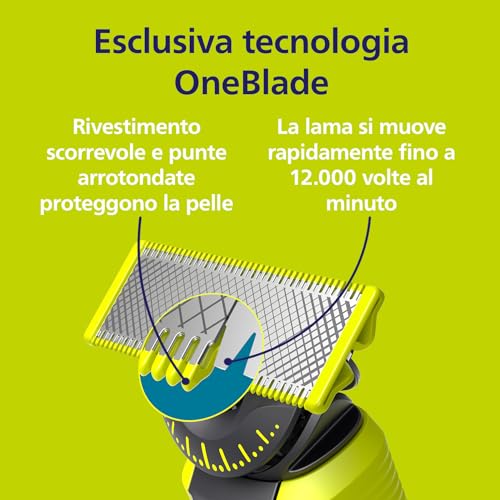 Thumbnail 3 de PHILIPS OneBlade Original 360 lame (QP450/50) – set da 5 lame in acciaio, compatibile con tutti i modelli OneBlade e Pro