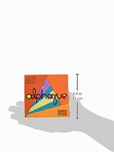 Thumbnail 5 de Thomastik-Infeld Alphayue AL100: set corde violino 4/4 (MI acciaio, LA alluminio, RE alluminio/argento, SOL argento) – tensione 22,4 kg