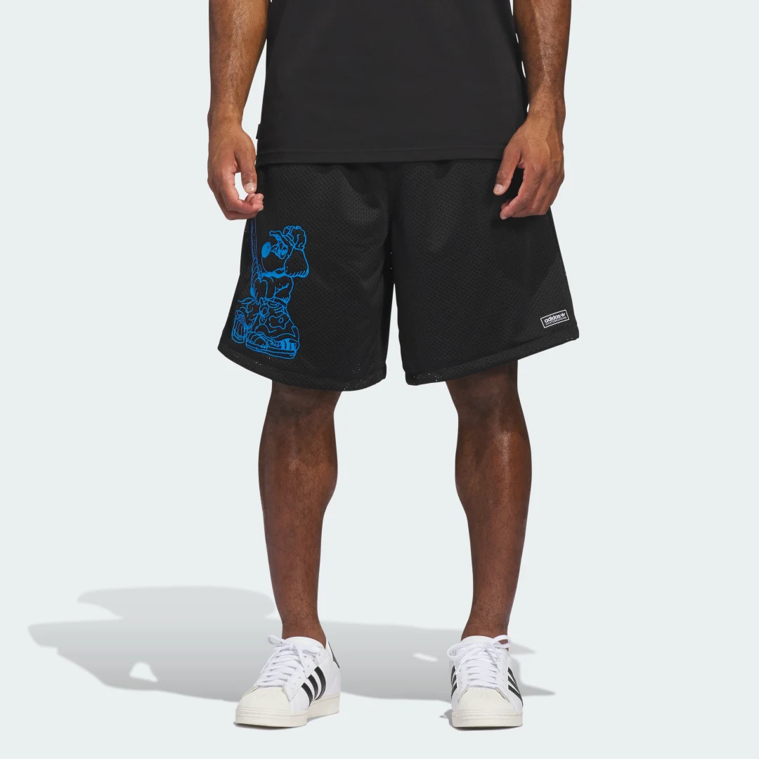 Thumbnail 2 de Pantalón corto Skateboard x KOGANCULT BBALL de Adidas – negro