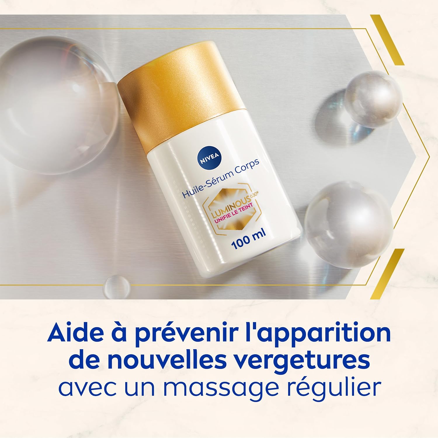 Thumbnail 3 de NIVEA Luminous630® huile-sérum corps anti-vergetures 100 ml