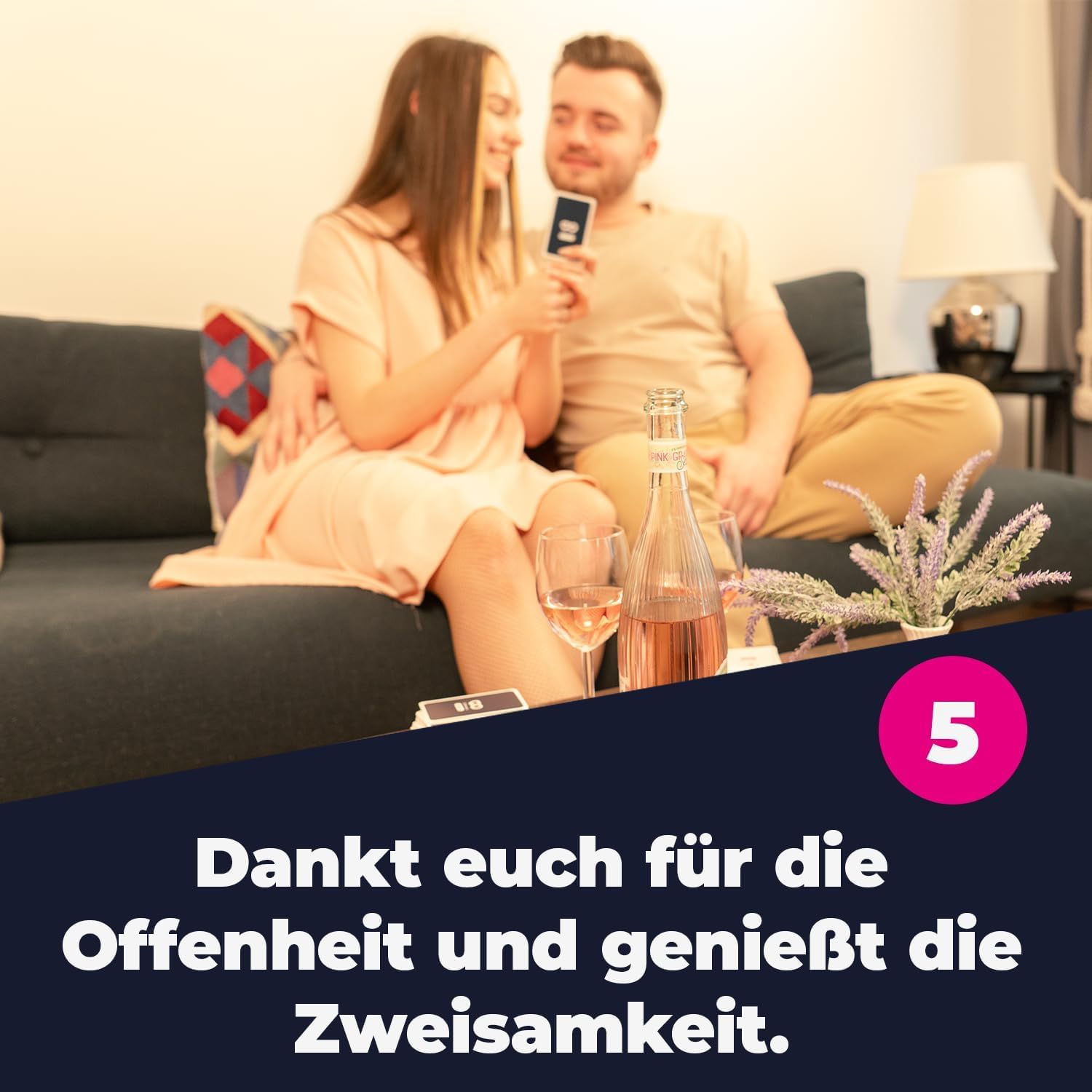 Detalle 2 de ATM Gaming KNISTERKISTE – Für Paare: 180 Fragen, Aktionen & Lose als Liebesgeschenk