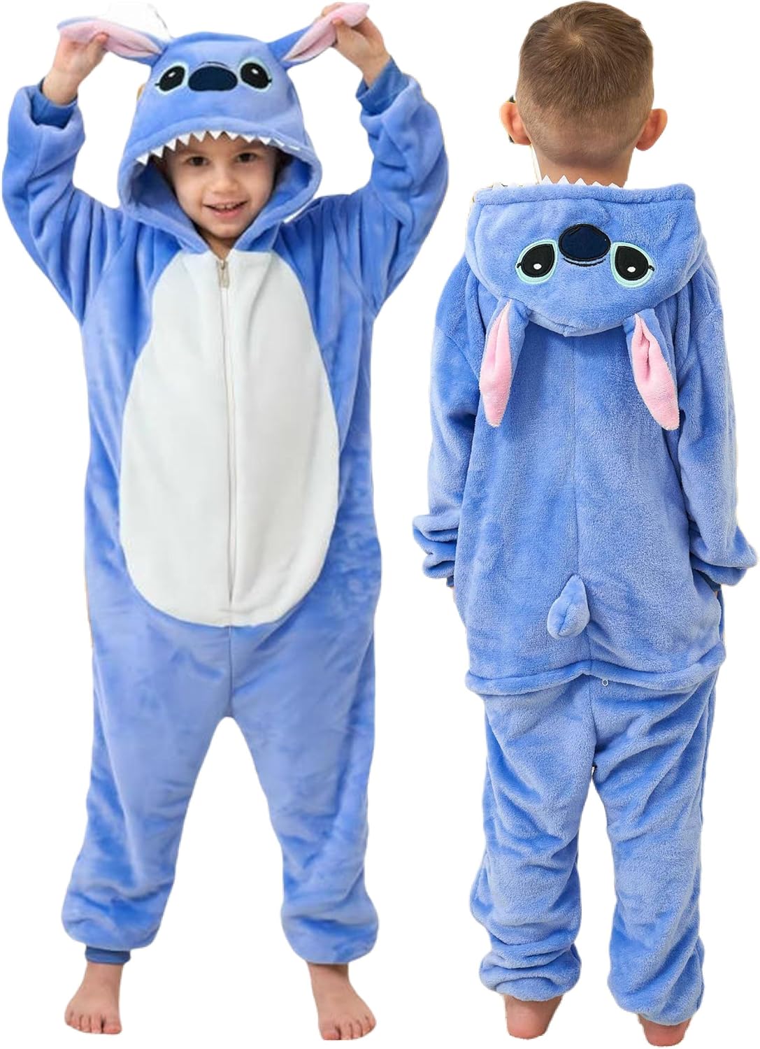 Detalle de Todler Ctpy Unisex Animal Onesie Pajamas