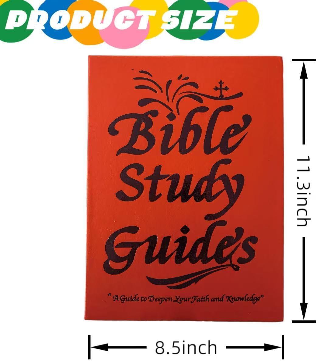 Detalle de Bziokal 66-Page Bible Study Guide and 365-Day Devotional Journal for Women, Brown