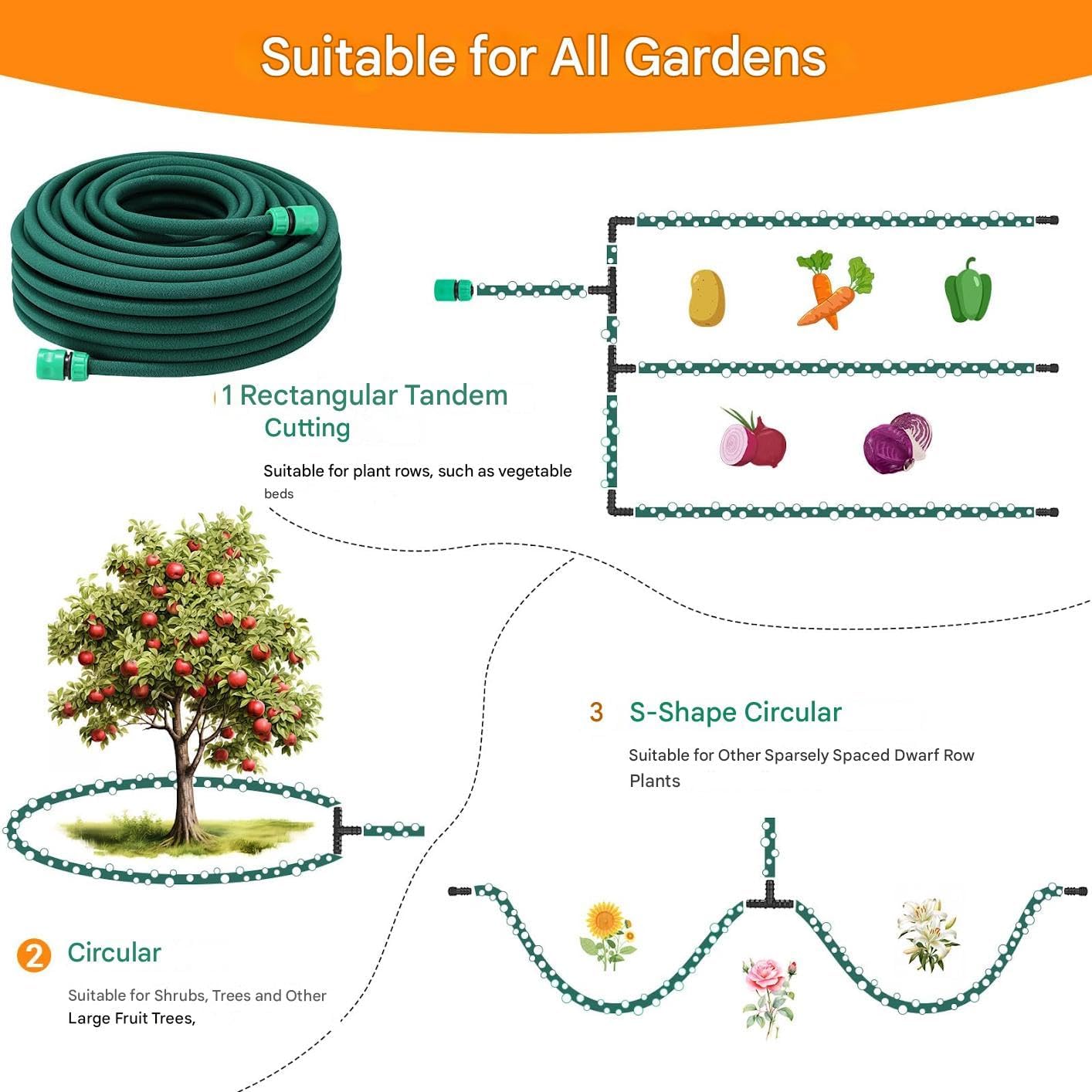 Thumbnail 5 de TLGREEN 50M soaker hose set