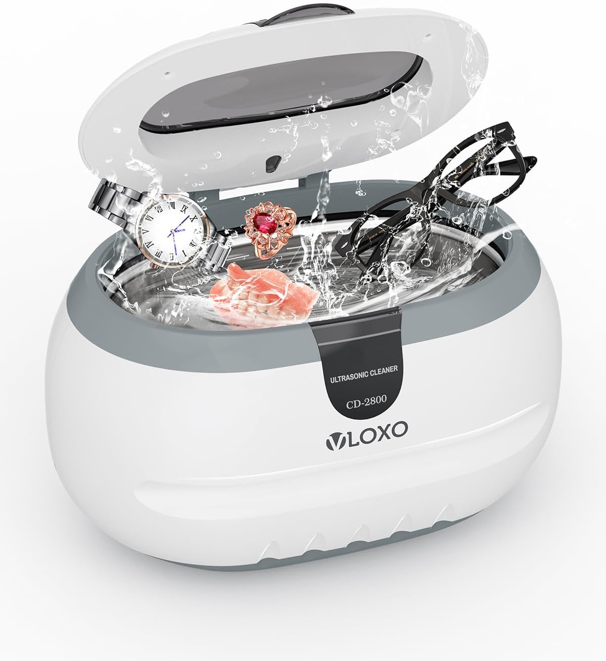 Detalle de VLOXO Ultraschallreinigungsgerät 600ml 42kHz