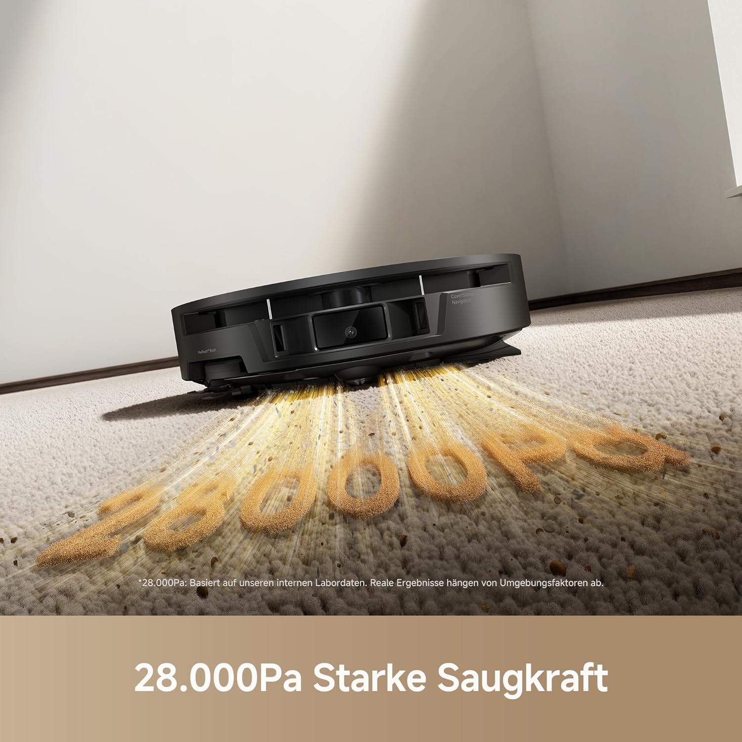 Thumbnail 3 de Mova S70 Roller: Saug- und Wischroboter mit Frischwasser-Wischen, 28.000 Pa, Hindernisvermeidung per dToF+Linienlaser