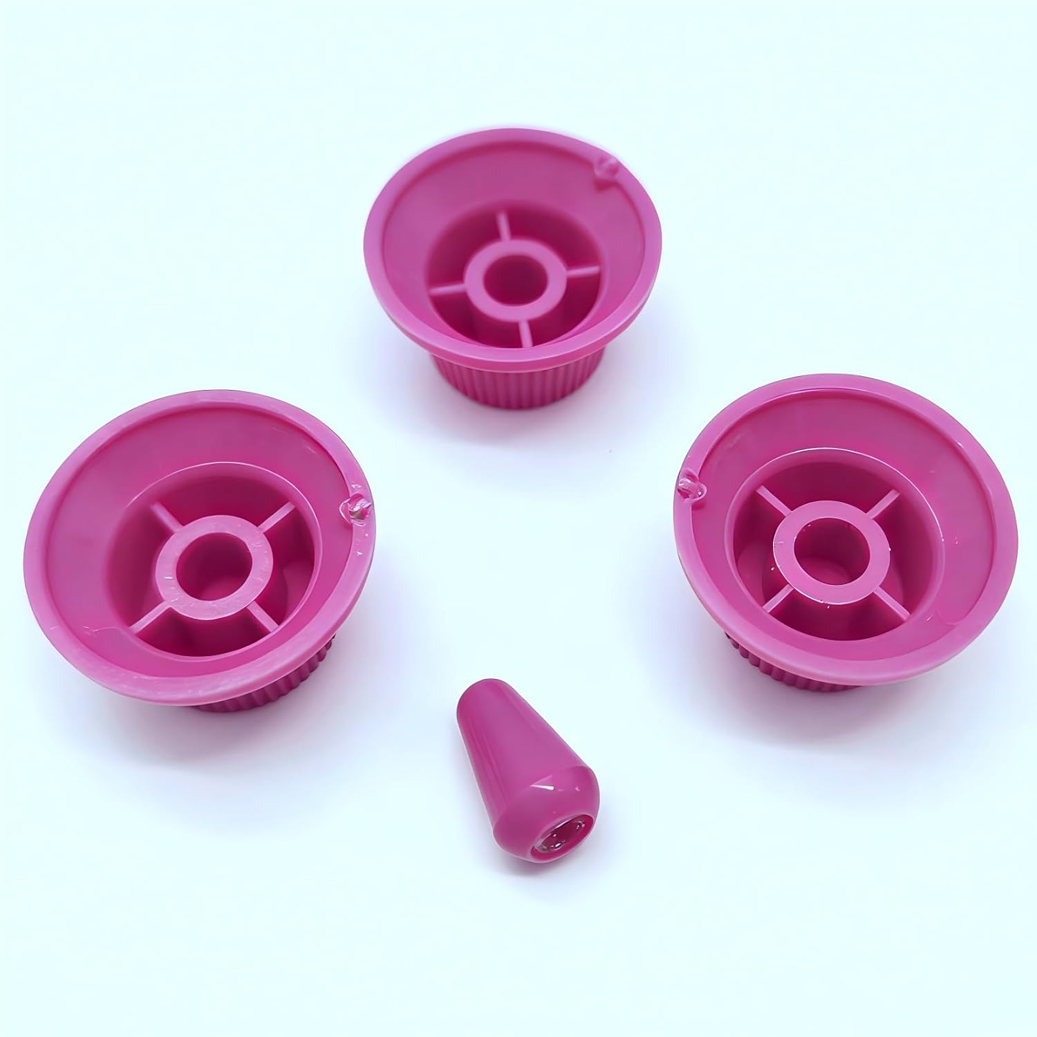 Detalle de Guitar Knob Set for Strat-Style Guitars, High-Density Plastic