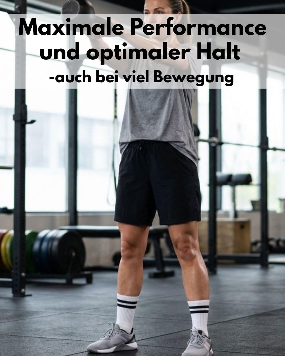 Detalle de sockenkauf24 Damen Tennissocken (6 Paar) – verstärkte Ferse, gepolsterte Sohle, atmungsaktive Baumwolle im Retro-Design