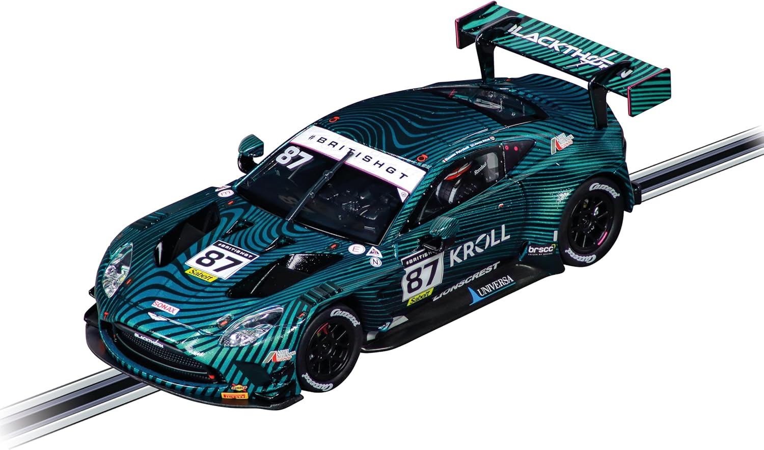 Detalle 2 de Carrera Aston Martin Vantage AMR GT3 Evo Blackthorn AMR – 1:32, DIGITAL 132