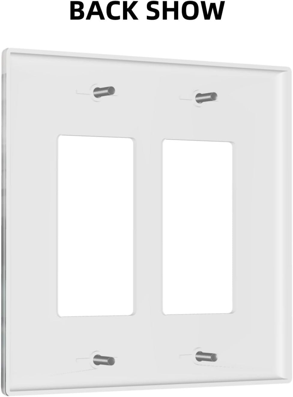 Detalle 2 de Light Switch Cover 2-Gang Double Rocker
