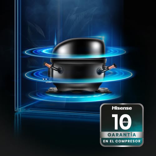 Detalle 2 de Hisense FT3K310SEWE1 Congelador 1 Puerta Total No Frost Kitchen Fit (312 L) Blanco