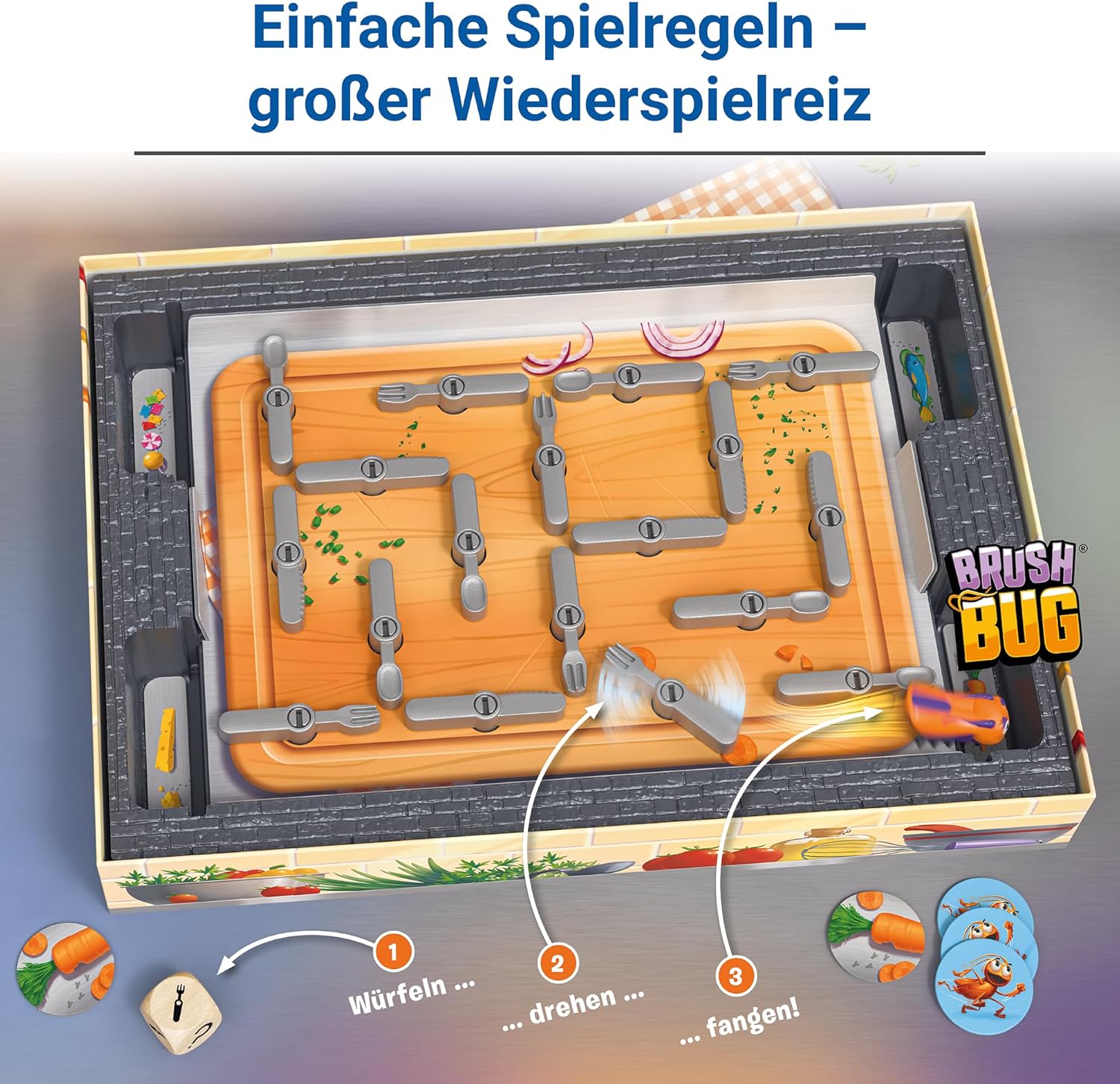 Thumbnail 3 de Ravensburger 20800 Kakerlakak – Aktionsspiel
