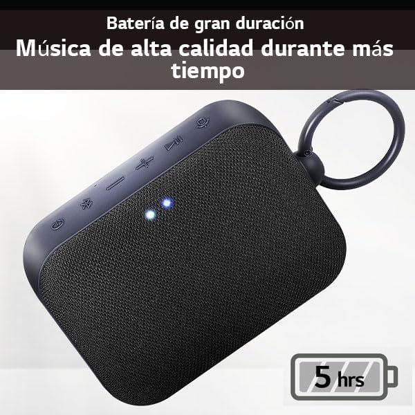 Detalle 2 de LG XBOOM DXG1 Altavoz Bluetooth Portátil Impermeable 🎶