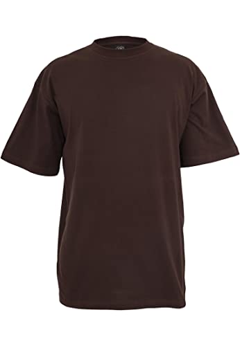 Detalle de Urban Classics TB006-Tall Tee: Camiseta de hombre, marrón, talla XL Tall