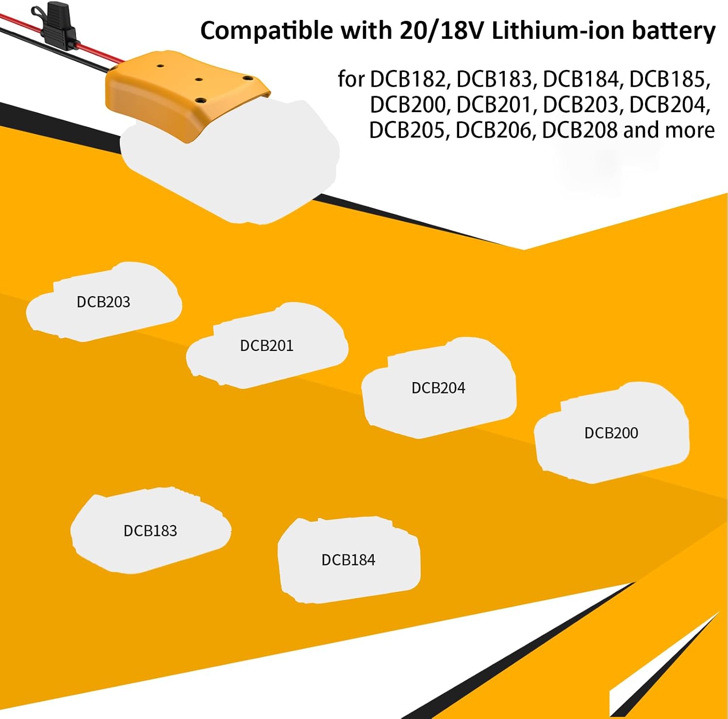 Detalle 2 de Kzreect 519b15e9-4367-44dd-b4c4-dcae17781d03 20V to 12V Converter, 20A, 240W
