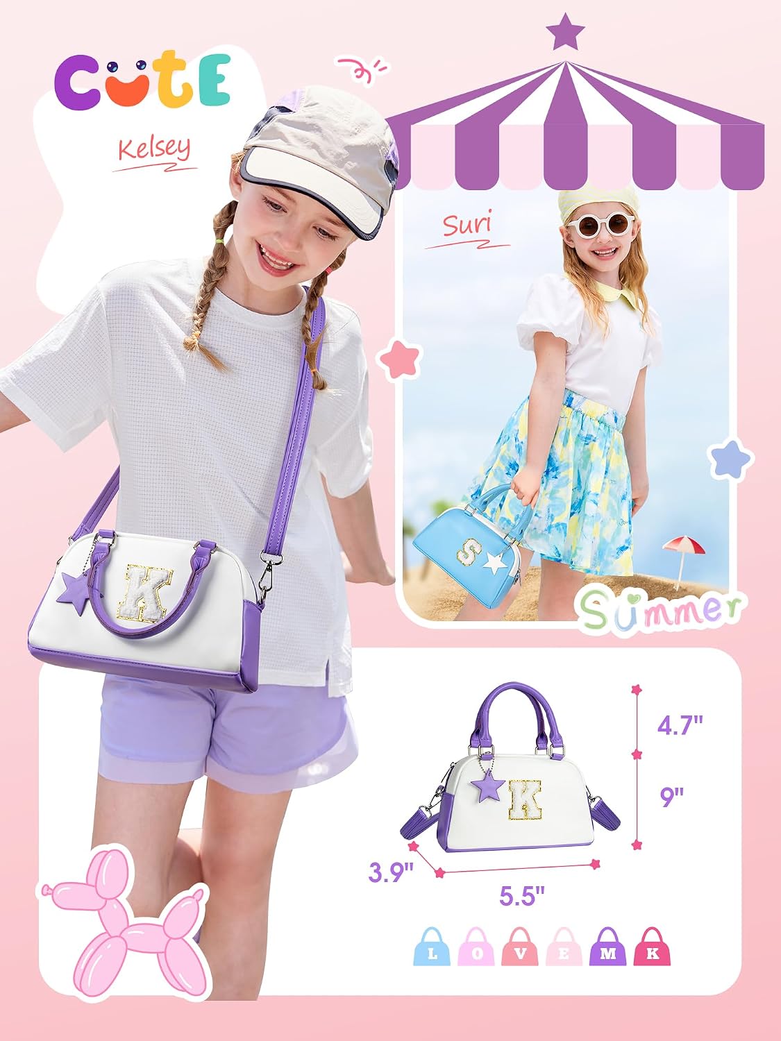 Detalle 2 de Elilier Kids' Crossbody Bag, PU Leather