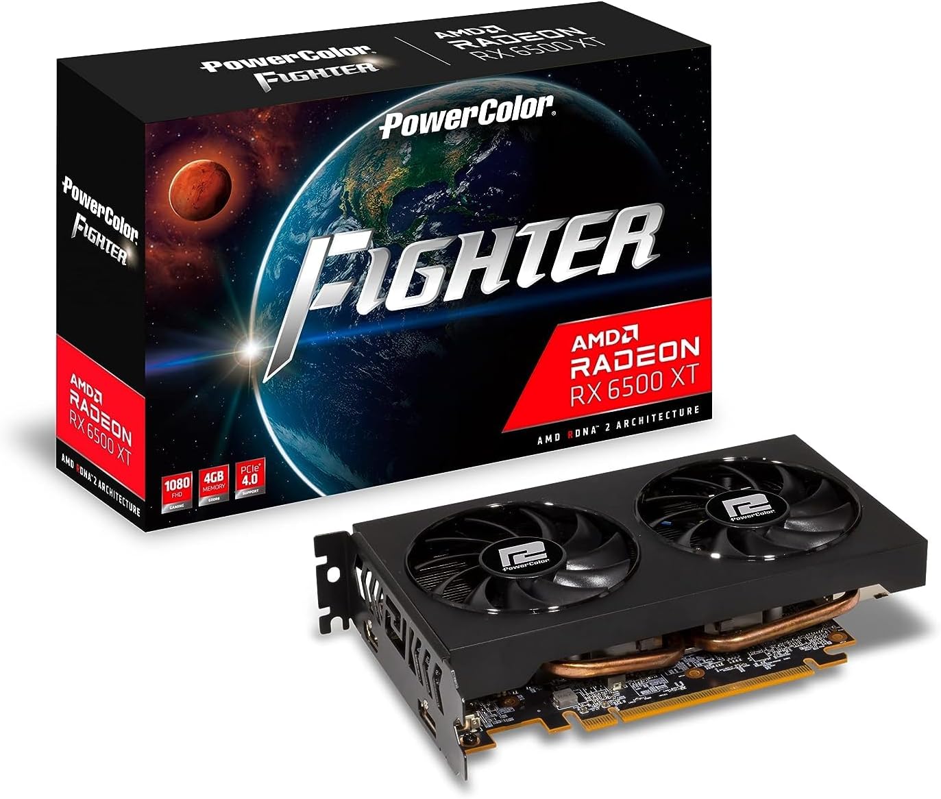 Thumbnail 6 de PowerColor Twin Fan AMD Radeon RX 7800 XT 16GB GDDR6