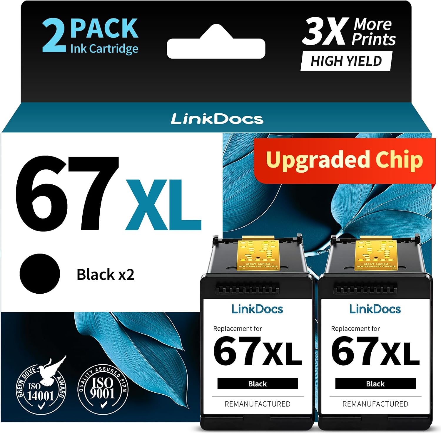 Detalle 2 de LinkDocs Black Ink Cartridge 67