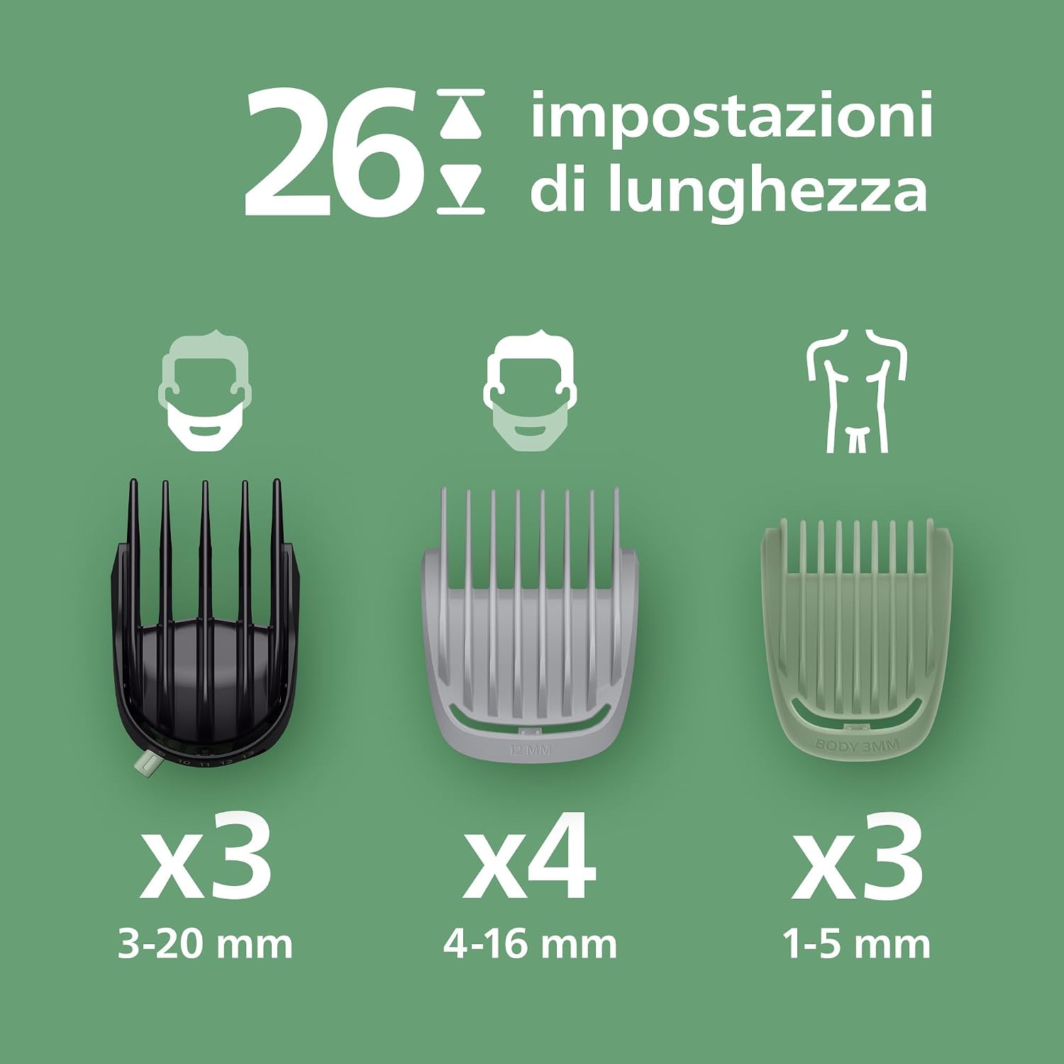 Detalle 1 de Philips MG7962/30 rifinitore 19 in 1 ✂