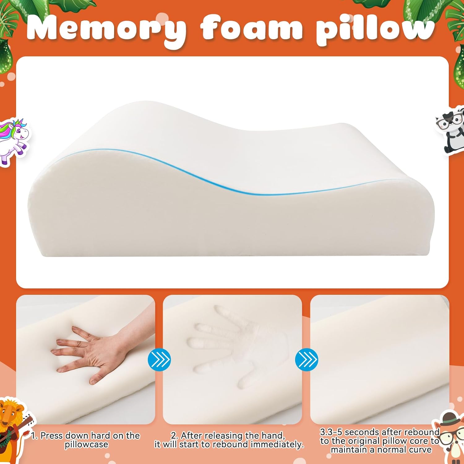 Thumbnail 3 de YAOZUP cuscino memory foam bambini 45x27