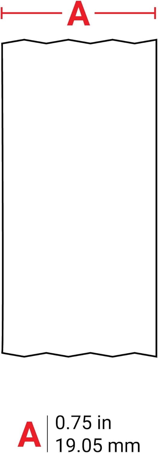 Thumbnail 2 de Brady M21-750-595-WT White Vinyl Tape for Lab Pal – for textured surfaces
