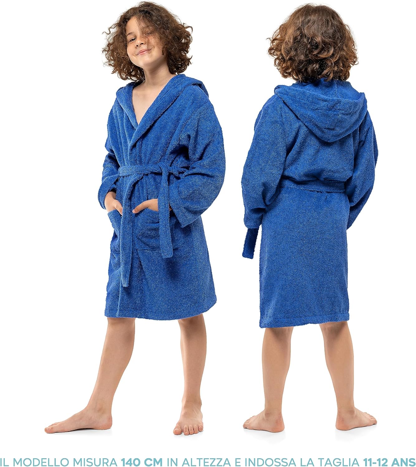 Detalle 1 de Twinzen Accappatoio Bambino 100% Cotone