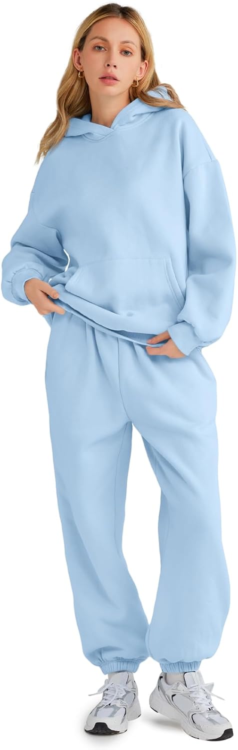 Thumbnail 1 de AUTOMET Womens 2 Piece Outfits Lounge Hoodie Sweatsuit Sets