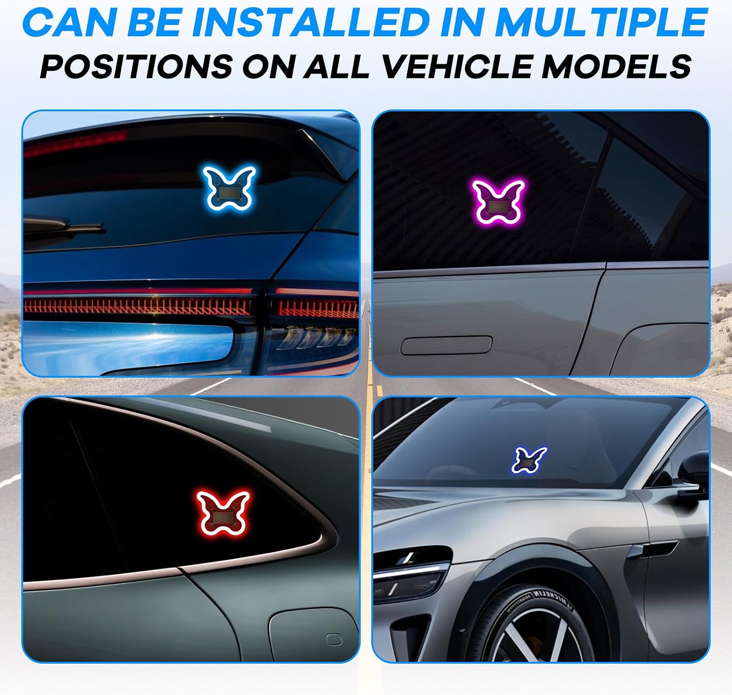 Detalle de GCZCC Car Window Ambient Lights 2-Piece