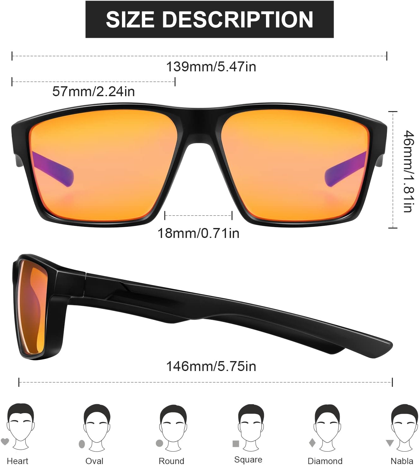 Detalle 2 de Blue light blocking gaming glasses, 8-layer