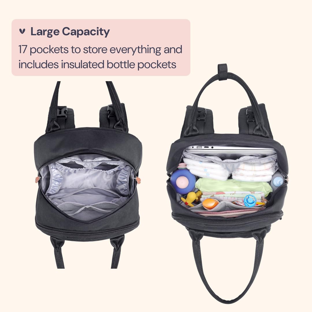 Thumbnail 2 de BabbleRoo Diaper Bag Backpack 26L