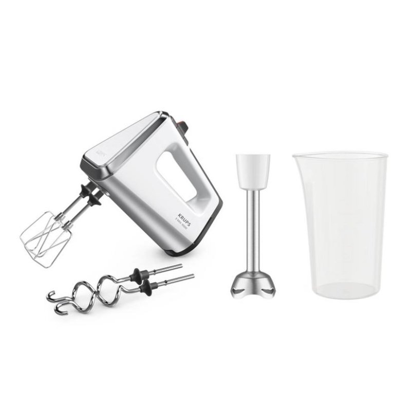 Detalle de Krups 3Mix 9000 GN9121: Batidora de inmersión de 750 W, blanco