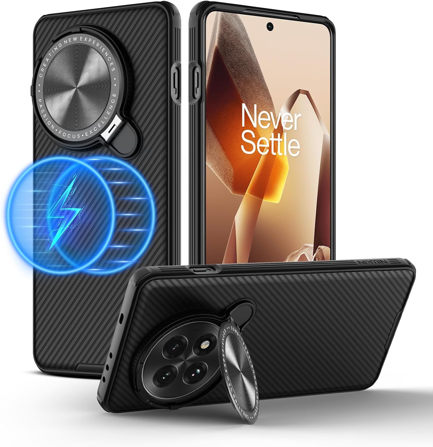 Detalle de Nillkin Magnetic Case OnePlus 13, Slim with Kickstand