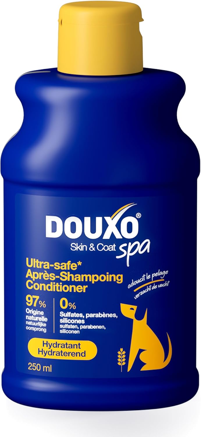 Detalle de DOUXO Skin & Coat Spa – Après-shampoing hydratant Ultra-Safe pour Chien, 250 mL