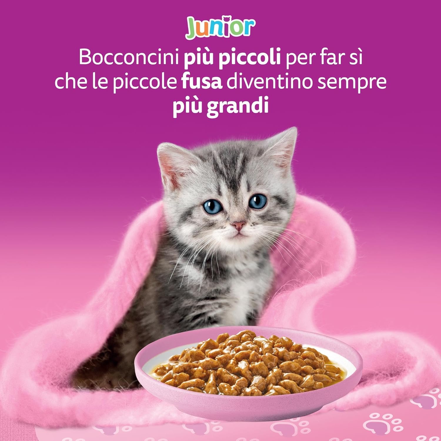 Thumbnail 6 de Whiskas Junior Cibo Umido per Gattini in Salsa Selezione Gustosa – 84x85 g