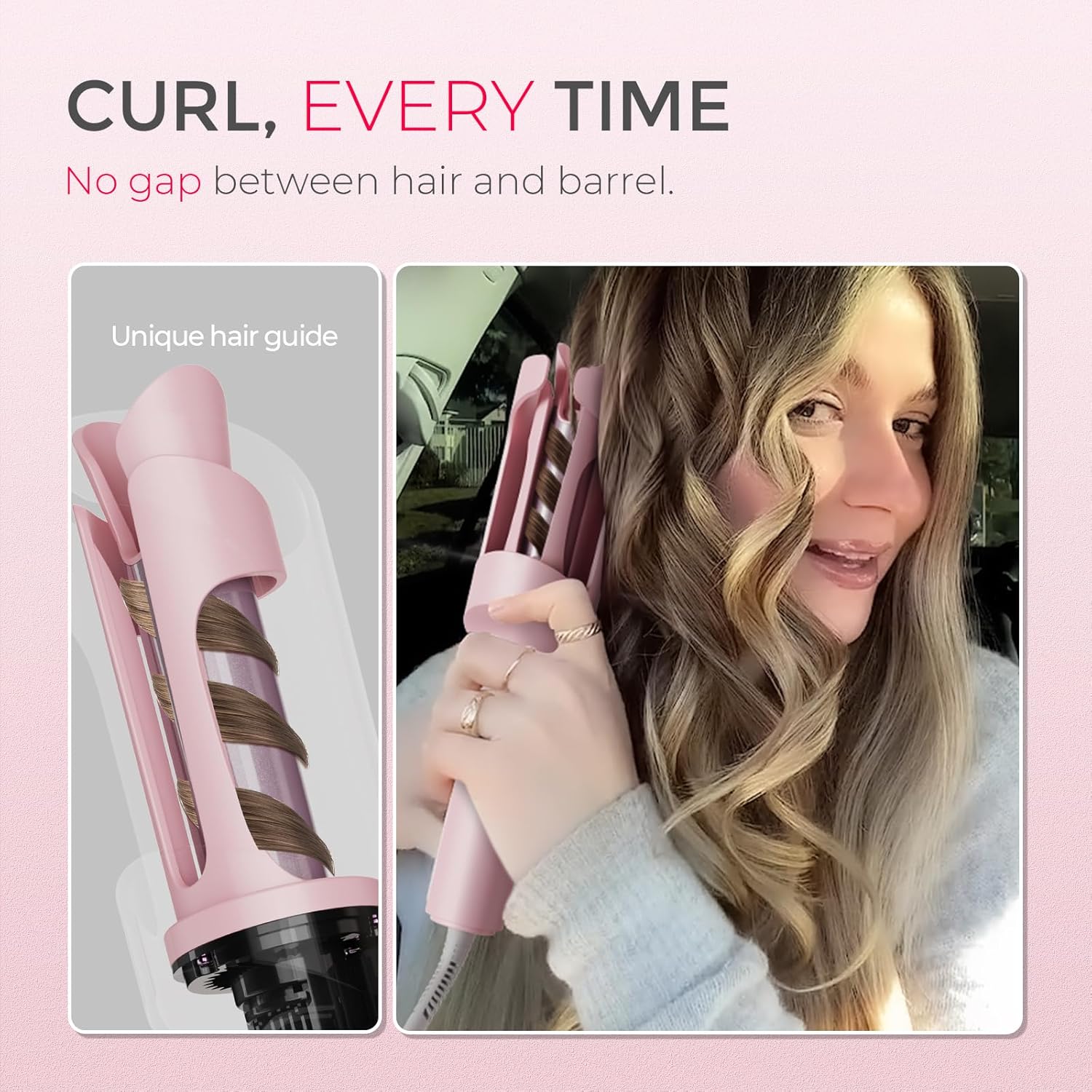 Detalle 2 de TYMO CURLPRO automatic curler 500M ions 💇♀