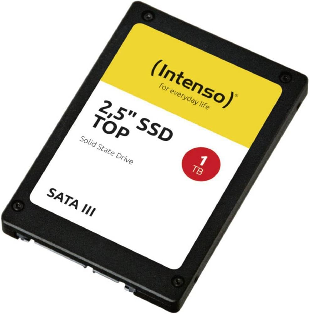 Detalle de Intenso 3812460 Sata III Top Performance – SSD 2,5 cala, 1 TB, SATA 6 Gb/s