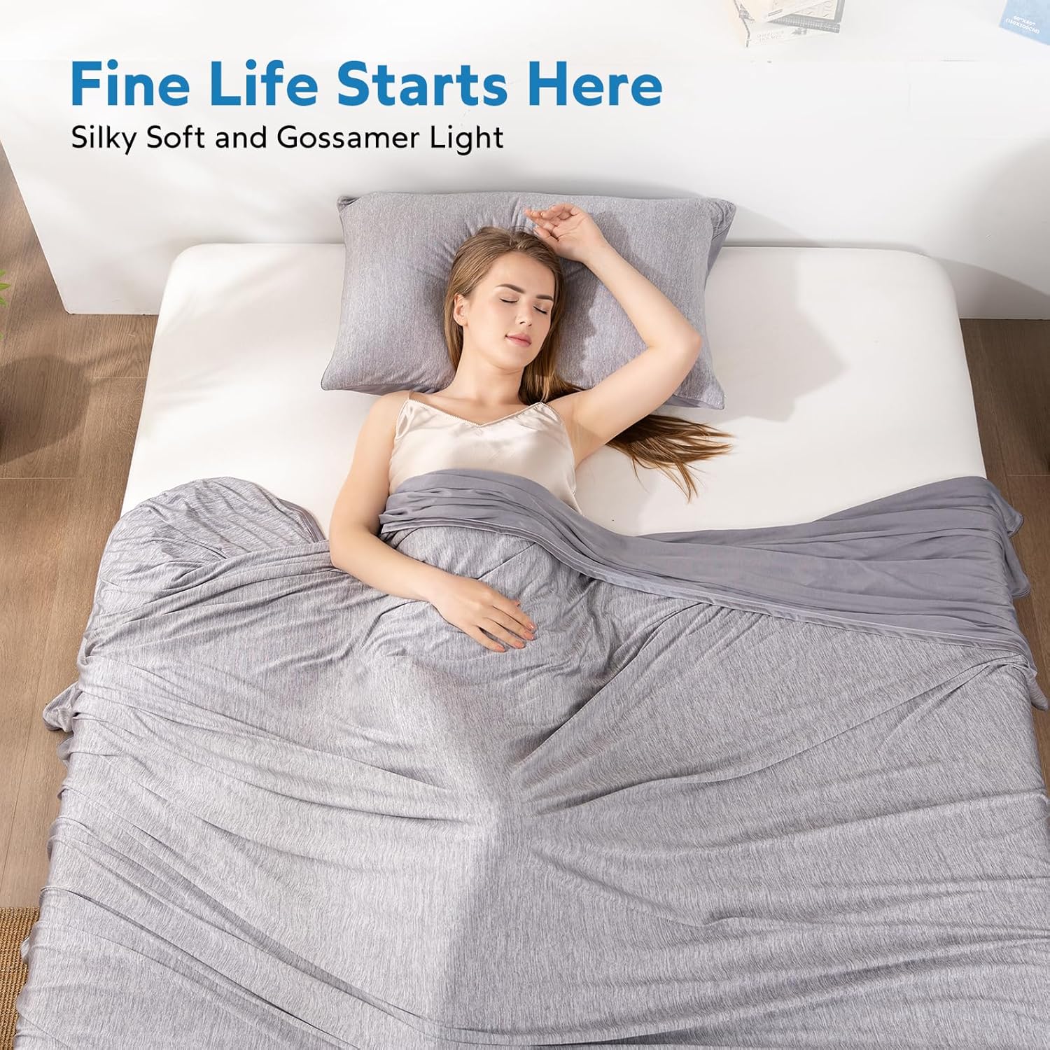 Thumbnail 4 de HOMFINE Cooling Blanket 60 x 80 inches