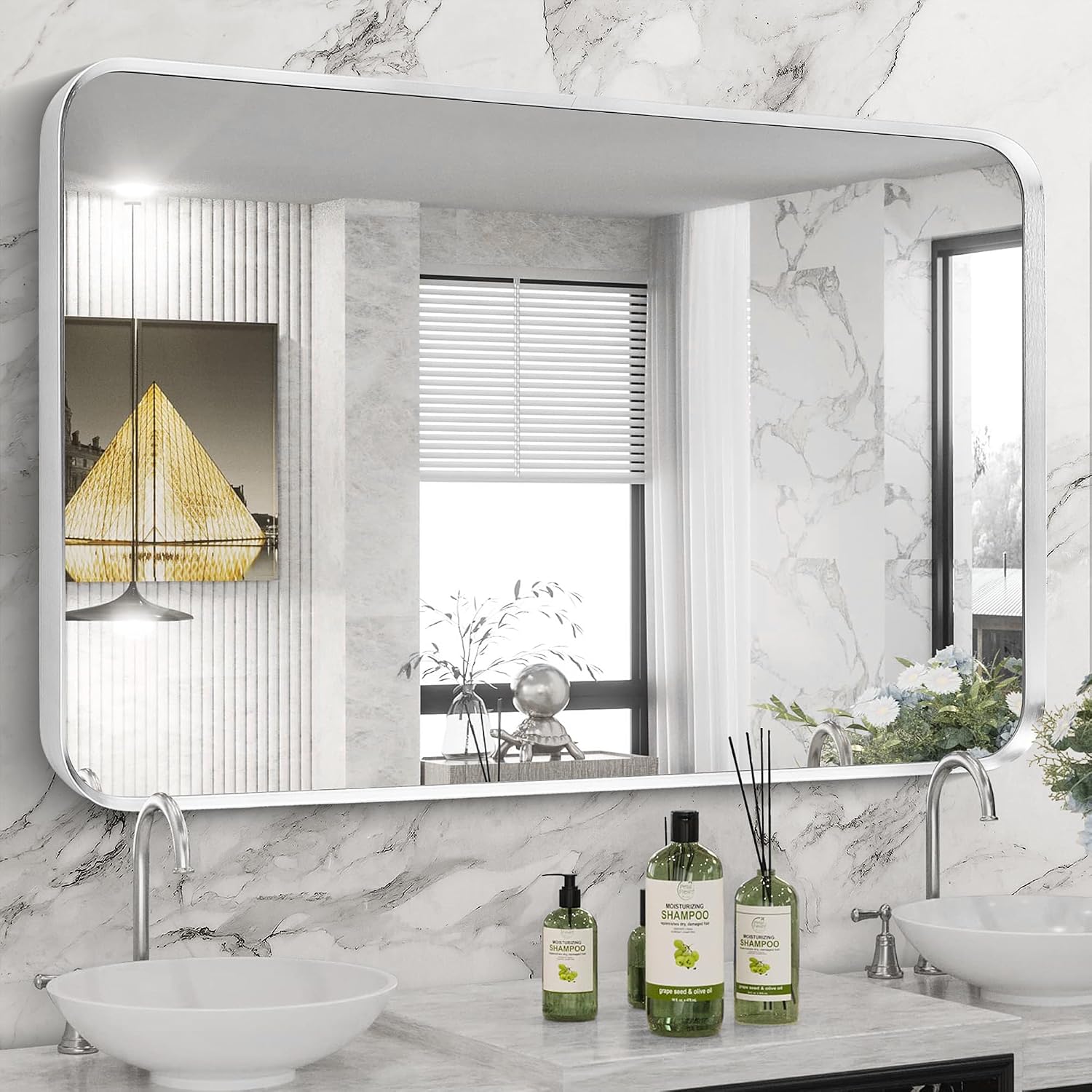 Detalle de Minuover Bathroom Mirror 30x48in
