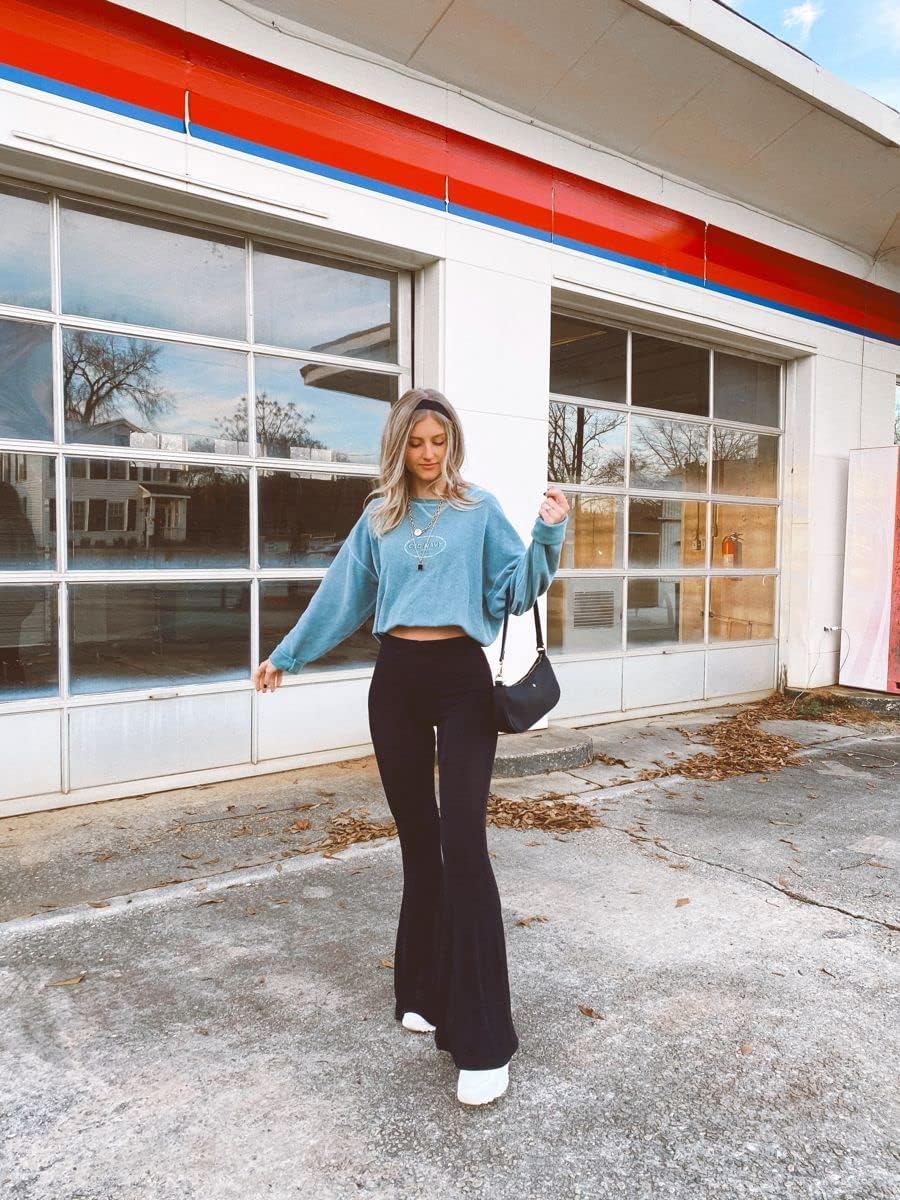 Thumbnail 4 de ACTINPUT Yogahose Damen mit hoher Taille, Bootcut/Schlaghose und 4-Wege-Stretch