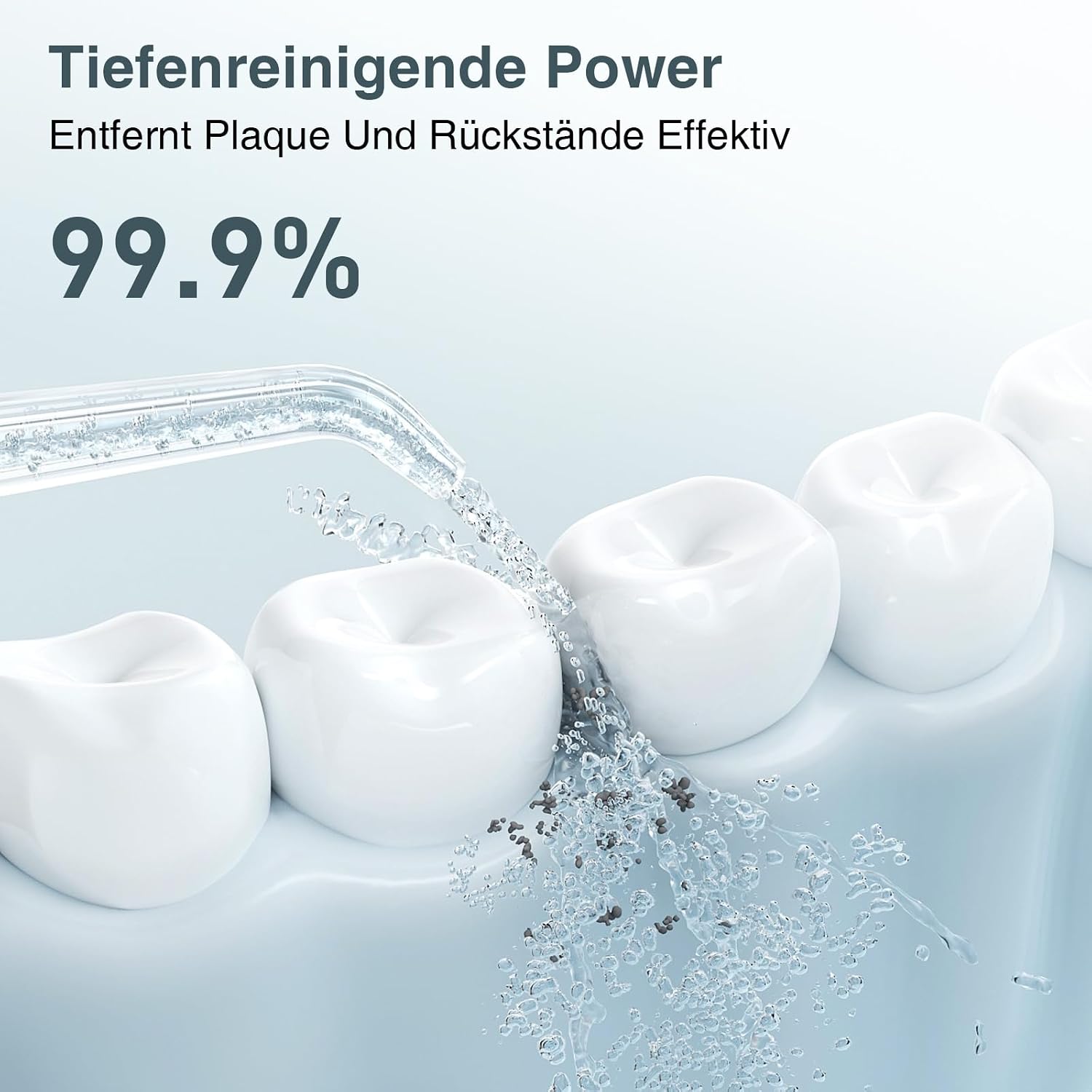 Detalle 2 de SURFOU Idropulsore Dentale Portatile Idrogetto: igiene orale professionale in viaggio