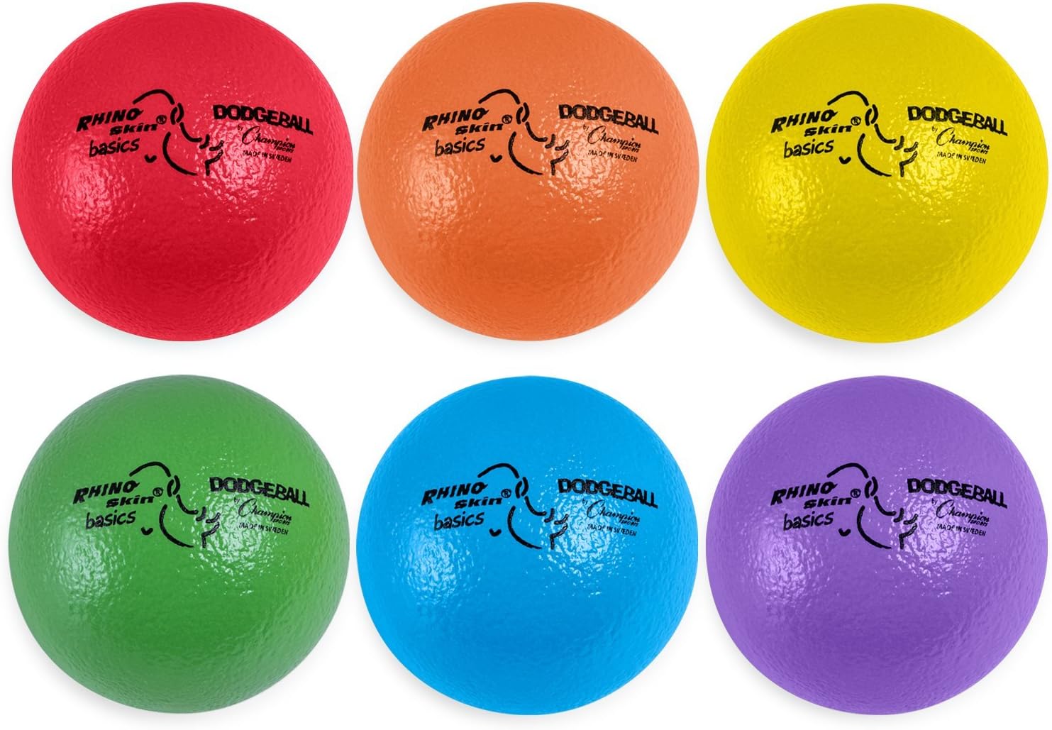 Detalle de Rhino Skin Dodgeball Set 6 soft foam balls