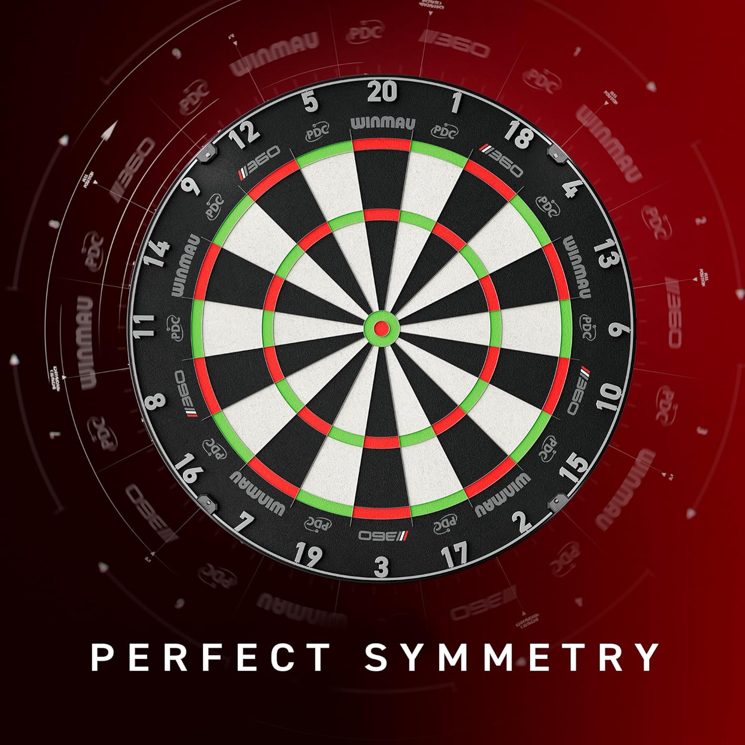 Thumbnail 2 de Winmau Blade 360 Dart Board – PDC Professional with Triple Core Technology