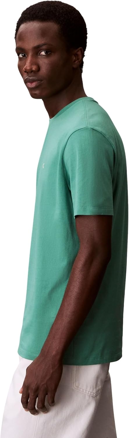 Detalle de Calvin Klein SS Classic Monogram Tee Lv04rd254g – Maglietta Uomo in Cotone