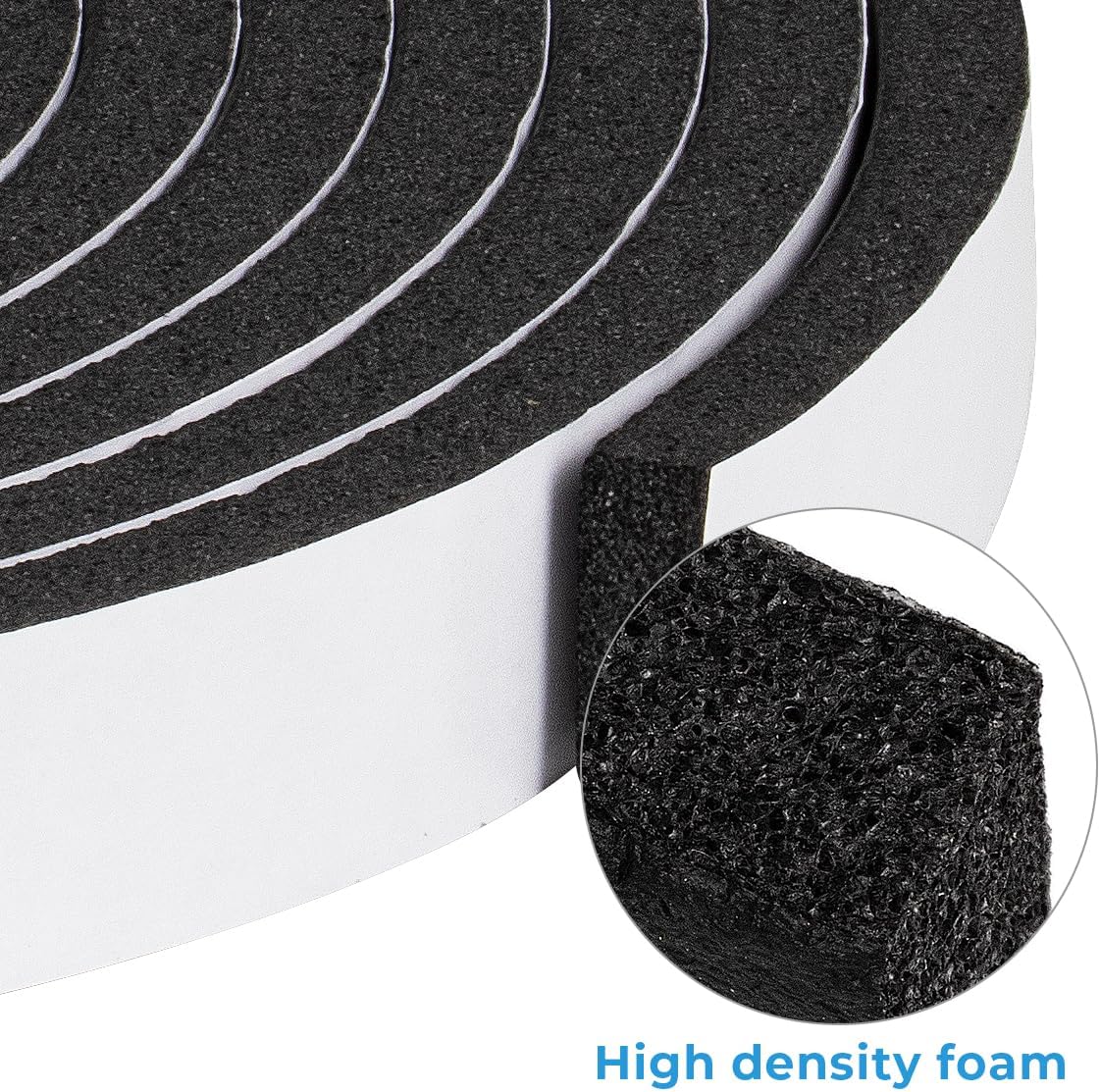 Thumbnail 2 de Storystore Self-Adhesive Foam Insulation Tape (25mm x 20mm x 5m) for Draught, Sound & Weather Sealing