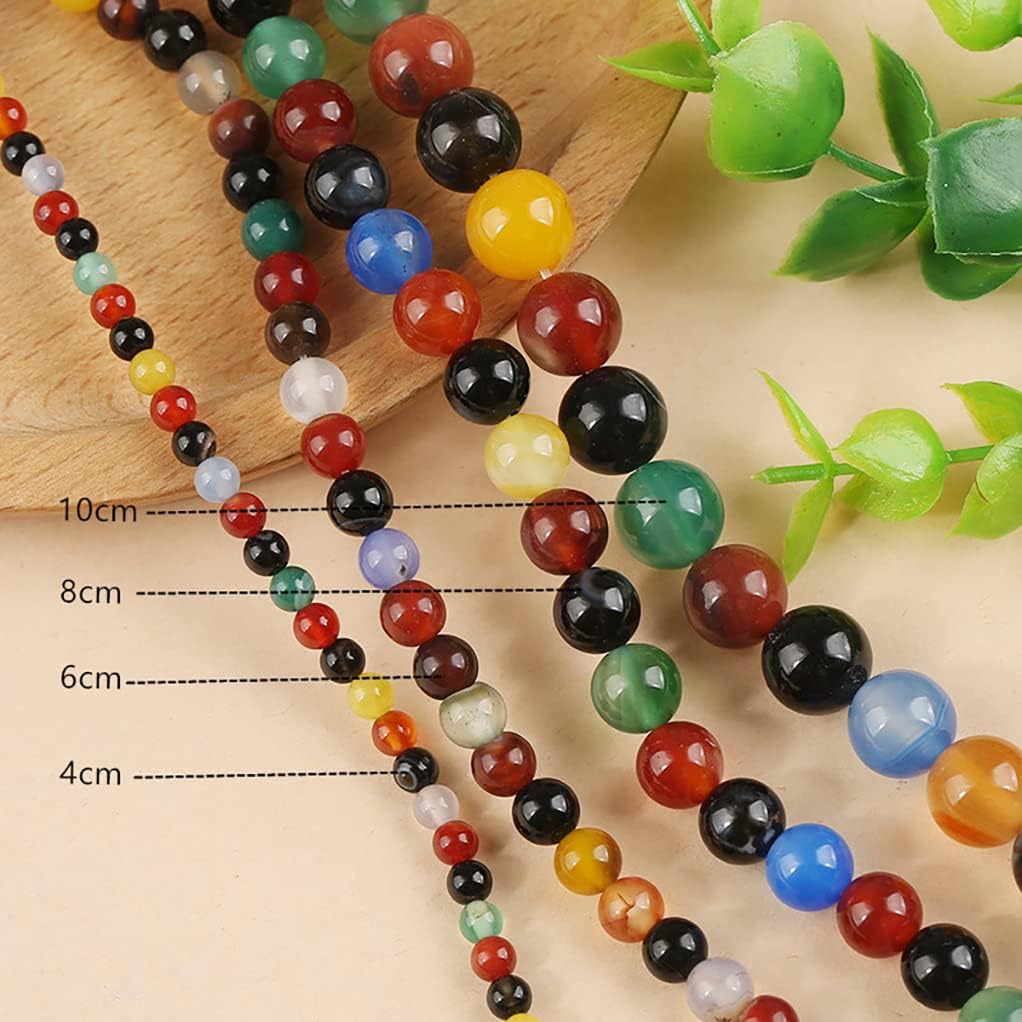 Detalle 2 de EUMENIDES Stretch Rope Beaded Anklet 9.45 Inch