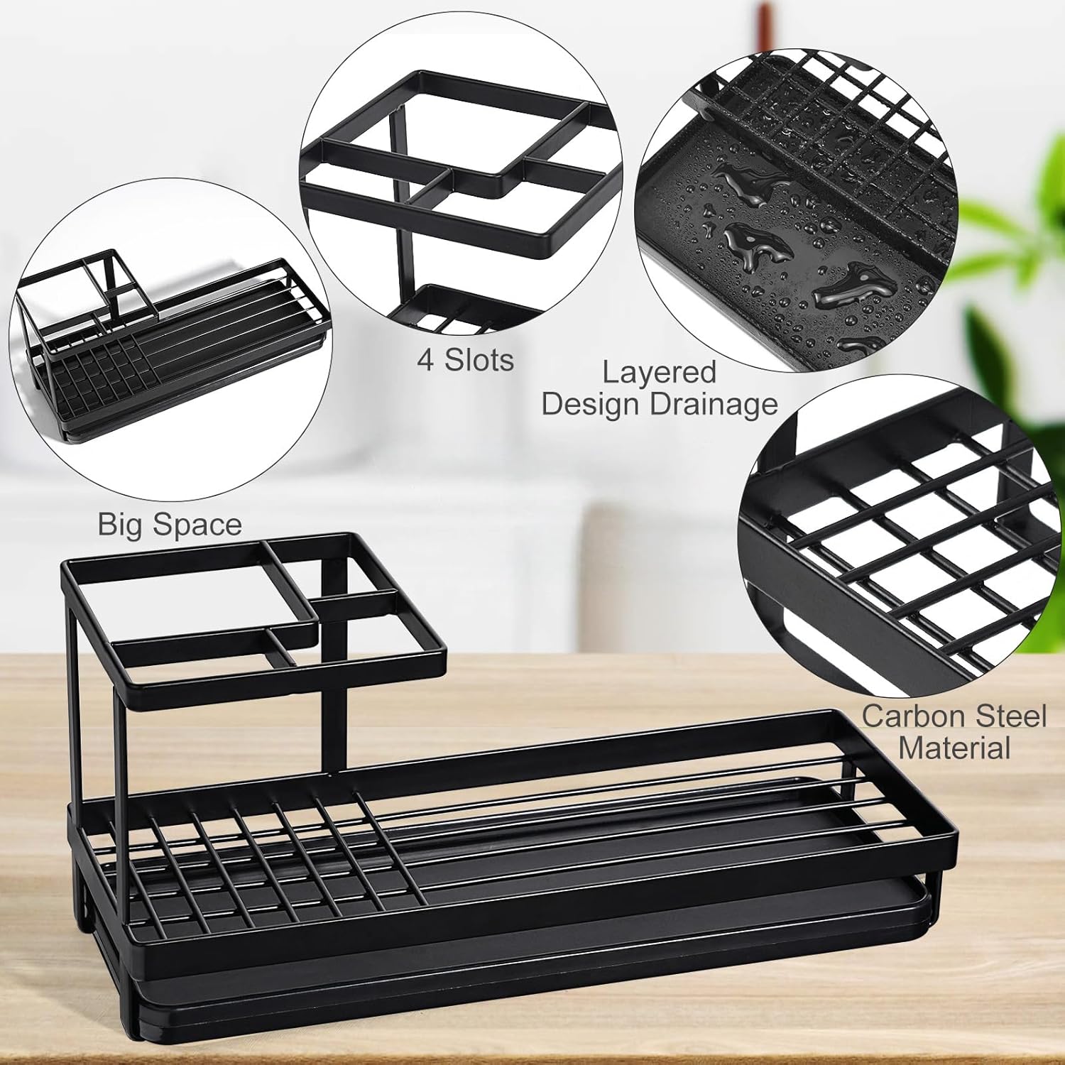 Thumbnail 2 de IWTTWY Toothbrush Holder with Dispenser for Bathroom 🪥