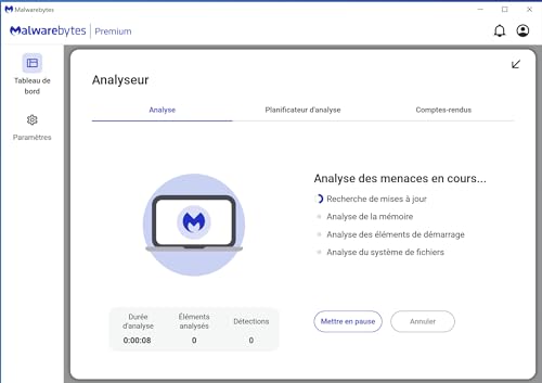 Thumbnail 7 de Malwarebytes Premium + Privacy VPN — Protection multi-plateforme pour 4 appareils (12 mois) avec code d’activation par email