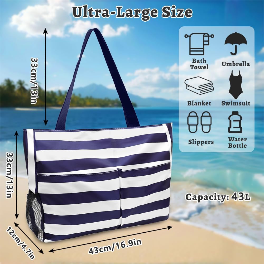Detalle de Flintronic Extra Large beach bag 43 L