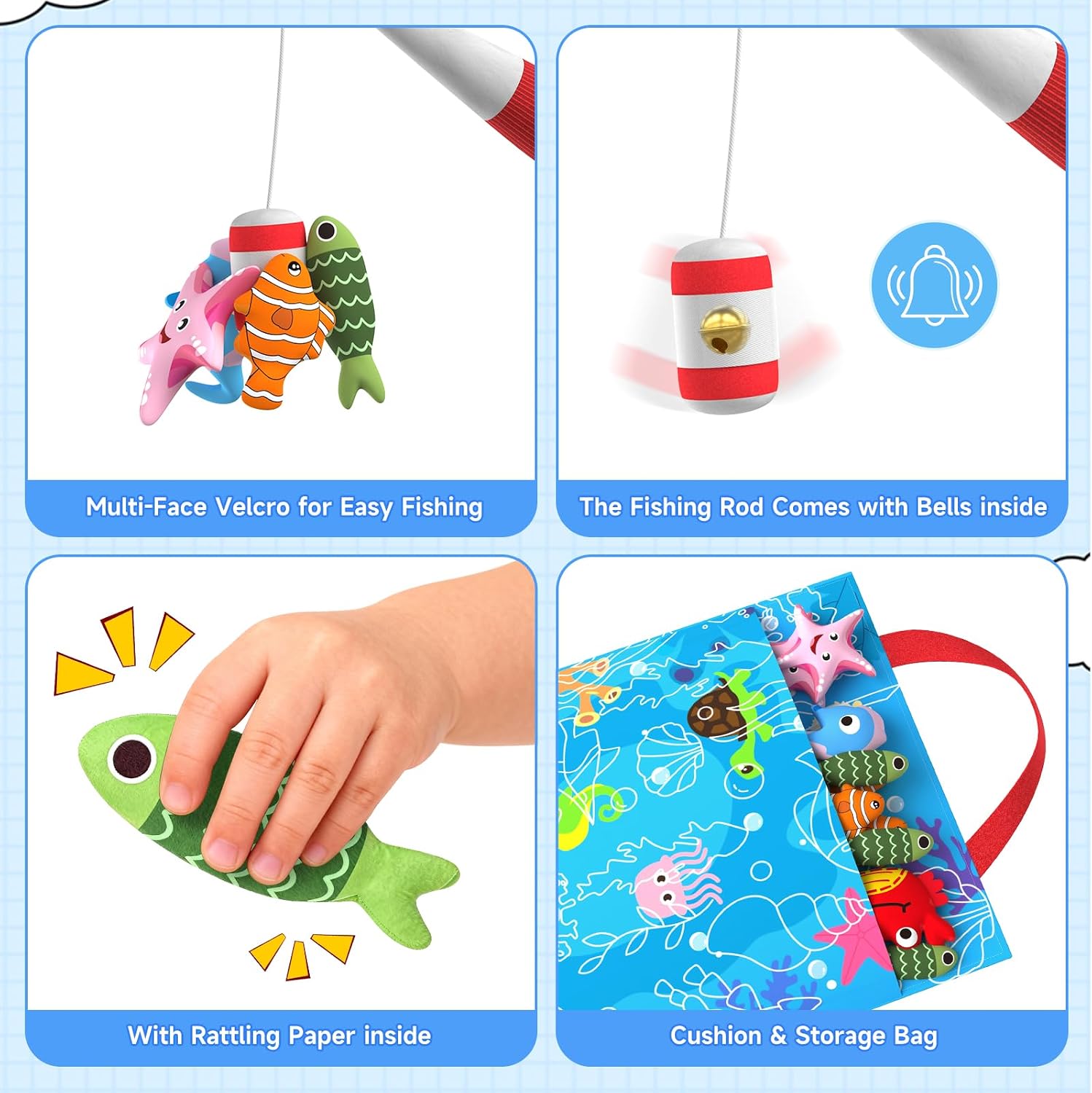 Thumbnail 3 de Envyvip Toddler Fishing Toy 22pcs 🎣