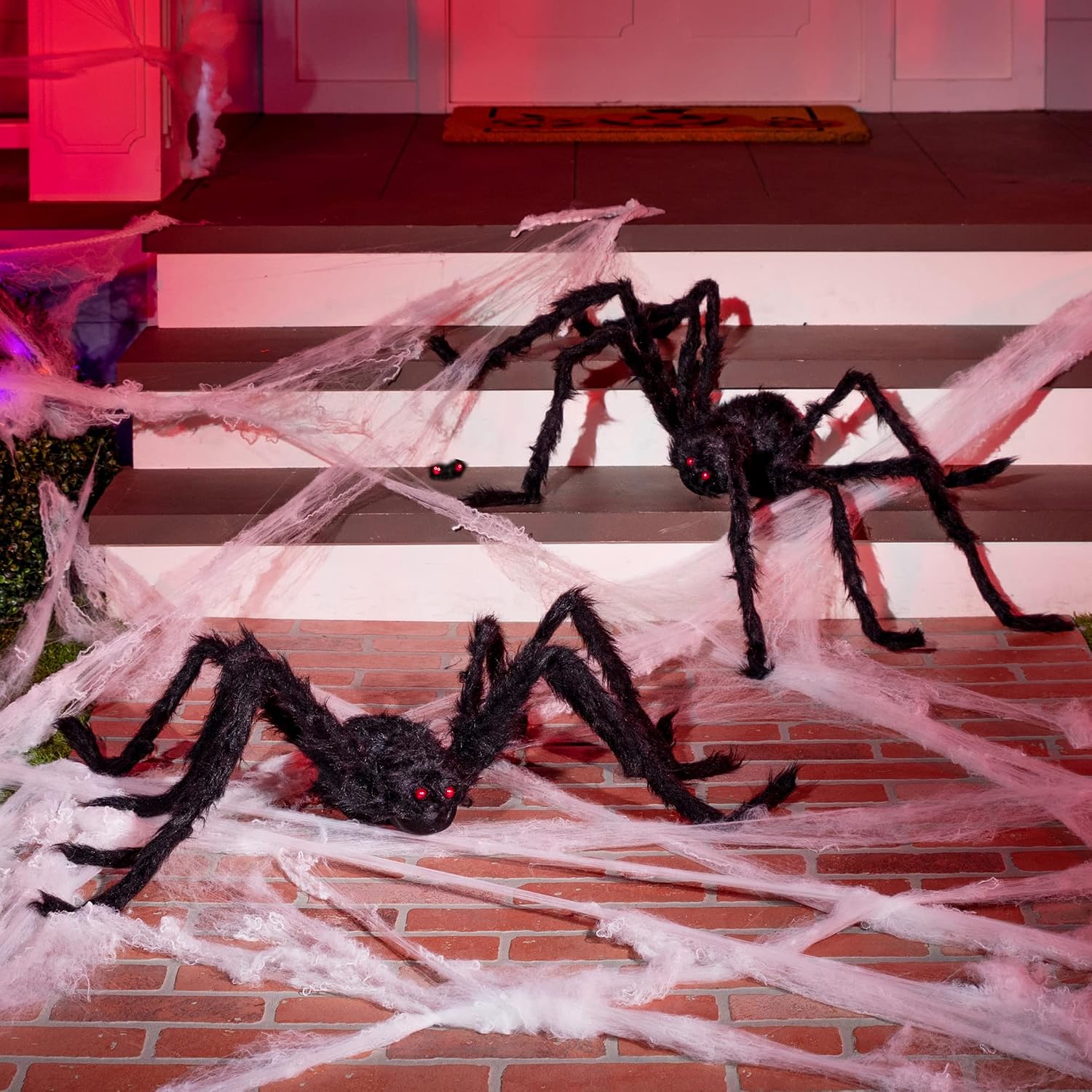 Thumbnail 6 de JOYIN 13623 Halloween Spider Decorations, 2-Pack, 47-Inch with Adjustable Legs